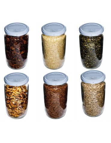 SŁOIK 720ml SŁOIKI NA PRZETWORY ATEST PZH 6SZT