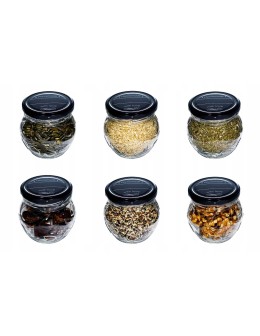 SŁOIK 215 ml AŻUROWY ATEST PZH NA PRZETWORY 6SZT