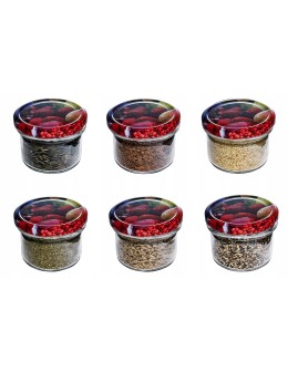 SŁOIK 235 ml SŁOICZKI ATEST PZH NA PRZETWORY 6SZT