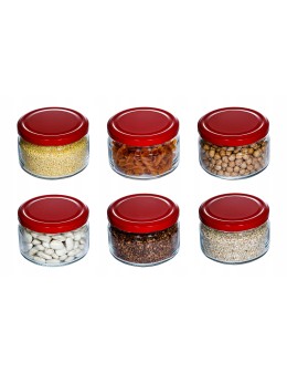 SŁOIK 250ml SŁOIKI NA PRZETWORY ATEST PZH 6SZT