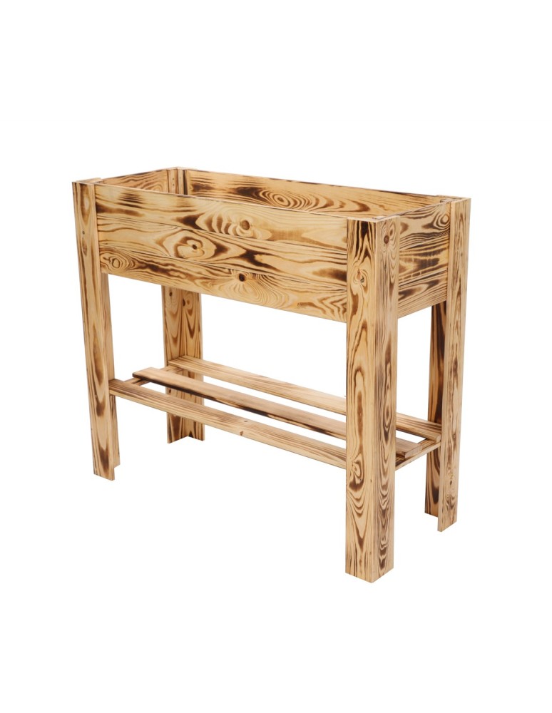 Uprawowe skrzynie ogrodowe- Warzywniaki- skrzynia do uprawy - Donica na nogach warzywniak drewniana skrzynia na warzywa wysoki ziołownik - product b2b.wamar.biz 4