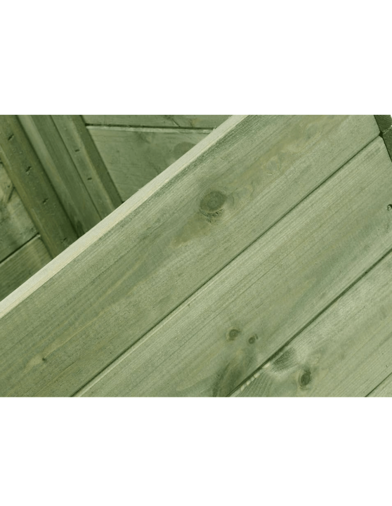 Duże donice ogrodowe- pergole - Donica ogrodowa donica na nogach drewniany ziołownik warzywnik BRD 50x50 - product b2b.wamar.biz 5