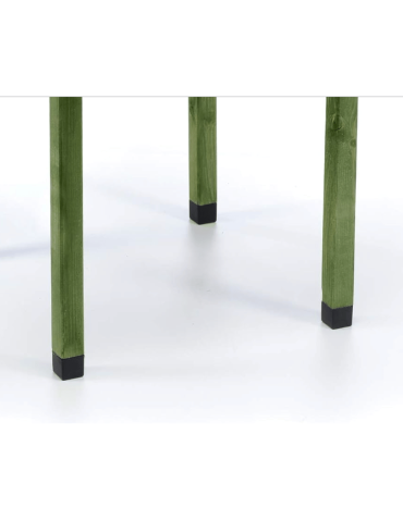 Duże donice ogrodowe- pergole - Donica ogrodowa donica na nogach drewniany ziołownik warzywnik BRD 50x50 - product 7