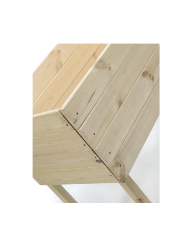 Donica na nogach donica ogrodowa drewniana donica balkonowa na zioła 100x50 - product 2