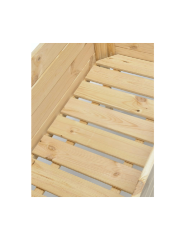 Duże donice ogrodowe- pergole - Donica na nogach donica ogrodowa drewniana donica balkonowa na zioła 100x50 - product 5