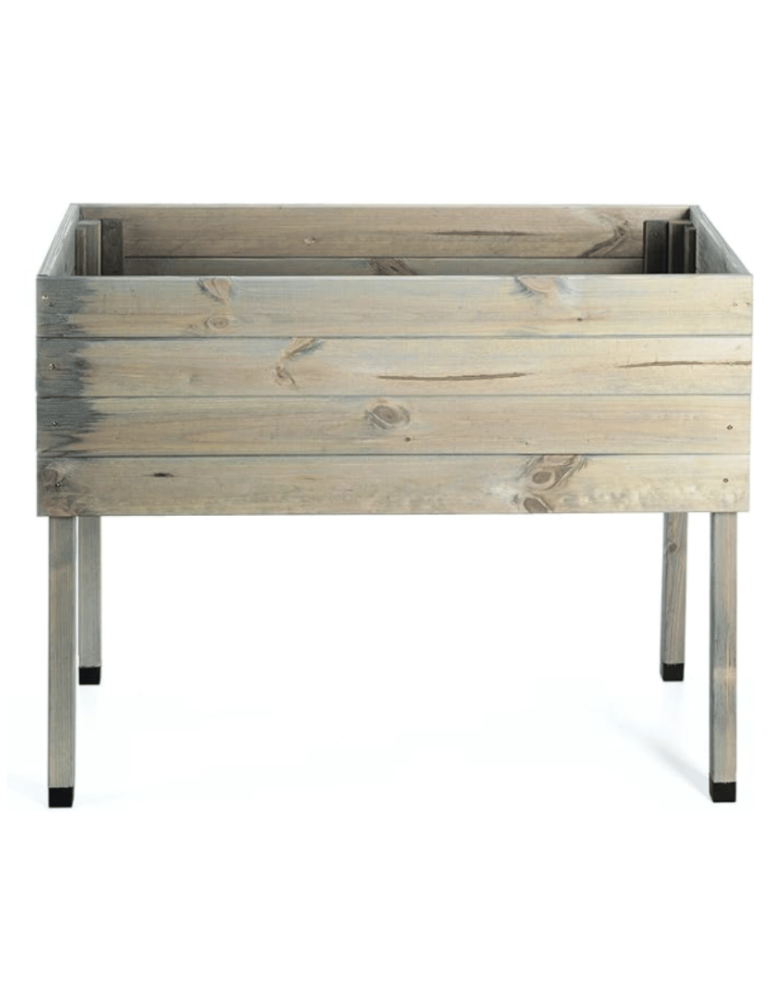 Duże donice ogrodowe- pergole - Donica na nogach donica ogrodowa drewniana donica balkonowa na zioła 100x50 - produkt b2b.wamar.biz 2