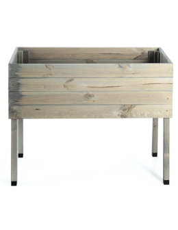 Donica na nogach donica ogrodowa drewniana donica balkonowa na zioła 100x50 - product 2