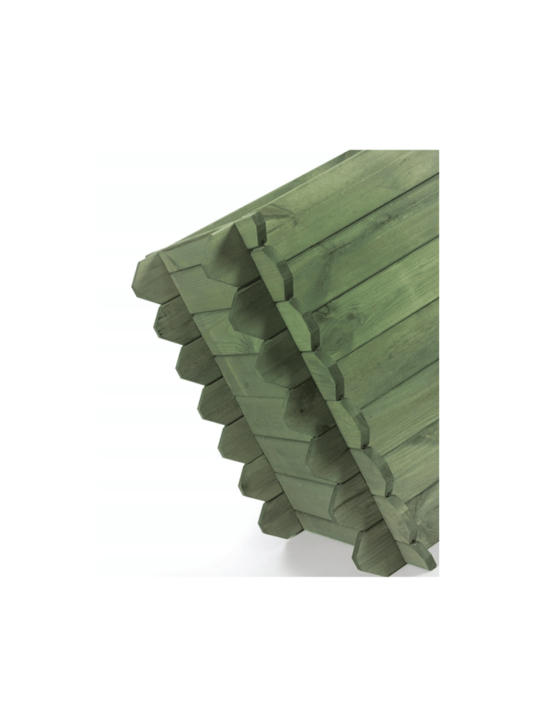 Duże donice ogrodowe- pergole - Donica na warzywa skrzynia na rośliny drewniana donica ogrodowa zielnik EKO - product b2b.wamar.biz 4