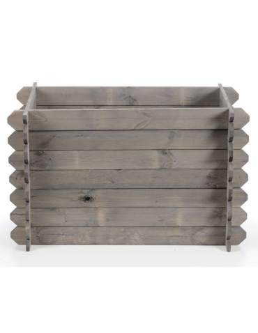 Duże donice ogrodowe- pergole - Donica na warzywa skrzynia na rośliny drewniana donica ogrodowa zielnik EKO - product 3