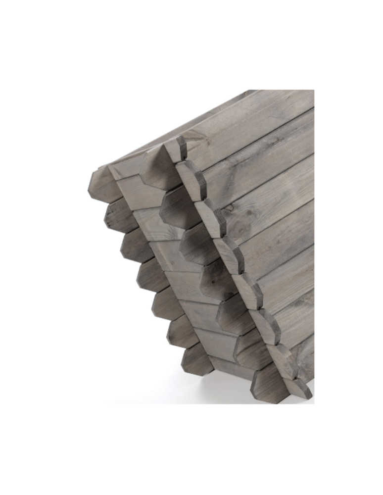 Duże donice ogrodowe- pergole - Donica na warzywa skrzynia na rośliny drewniana donica ogrodowa zielnik EKO - product b2b.wamar.biz 4