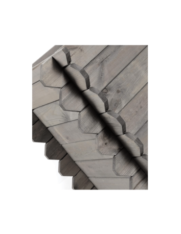 Duże donice ogrodowe- pergole - Donica na warzywa skrzynia na rośliny drewniana donica ogrodowa zielnik EKO - product 5