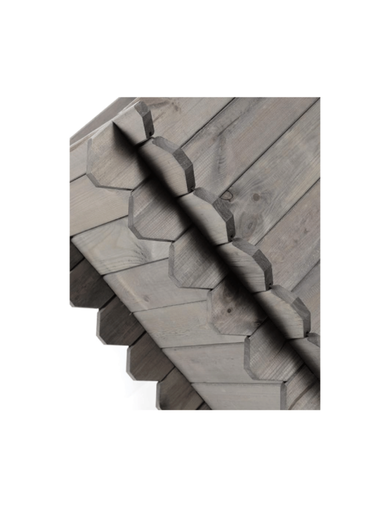 Duże donice ogrodowe- pergole - Donica na warzywa skrzynia na rośliny drewniana donica ogrodowa zielnik EKO - product b2b.wamar.biz 5