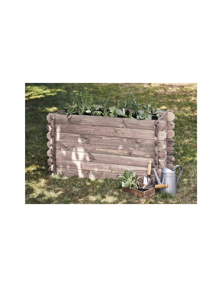 Duże donice ogrodowe- pergole - Donica na warzywa skrzynia na rośliny drewniana donica ogrodowa zielnik EKO - product b2b.wamar.biz 6