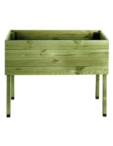 Donica na nogach donica ogrodowa drewniana donica balkonowa na zioła 100x50 - product 2