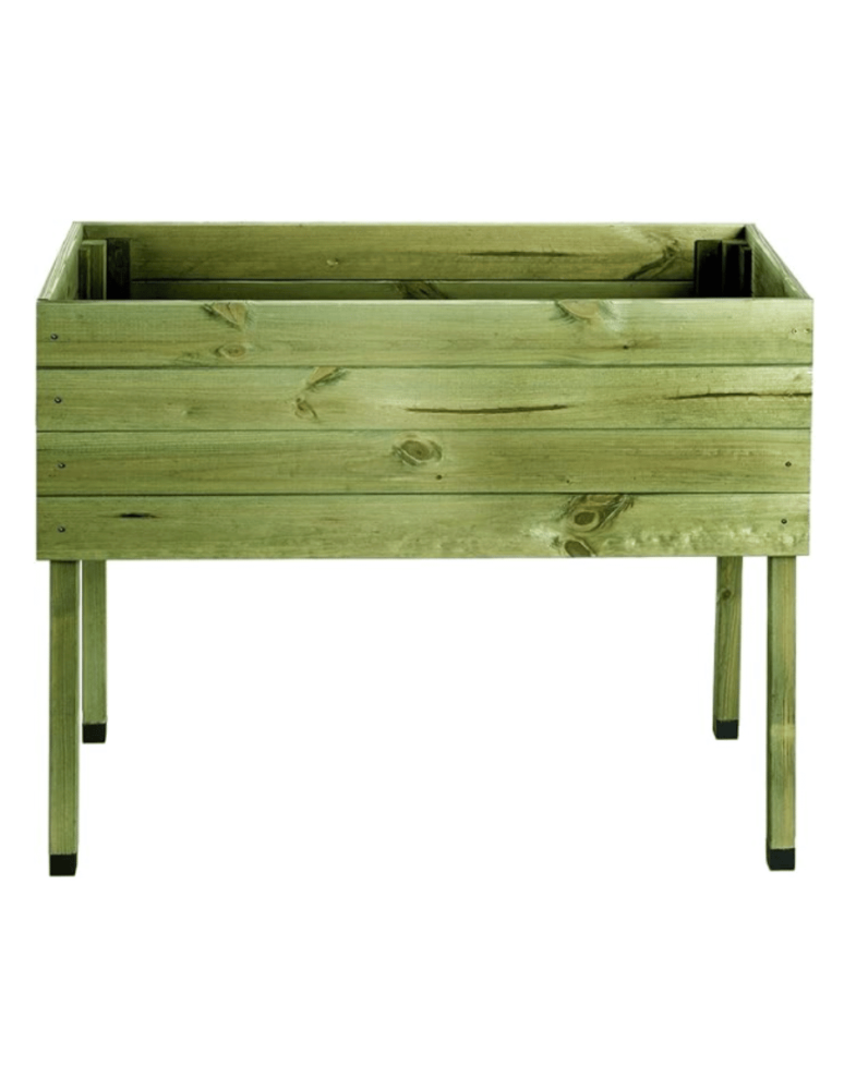 Duże donice ogrodowe- pergole - Donica na nogach donica ogrodowa drewniana donica balkonowa na zioła 100x50 - product b2b.wamar.biz 2