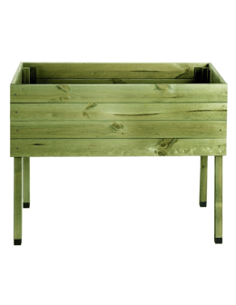 Donica na nogach donica ogrodowa drewniana donica balkonowa na zioła 100x50 - product 2