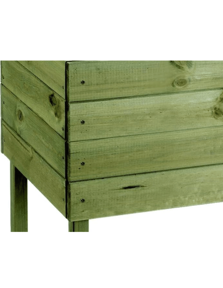 Duże donice ogrodowe- pergole - Donica na nogach donica ogrodowa drewniana donica balkonowa na zioła 100x50 - product b2b.wamar.biz 5