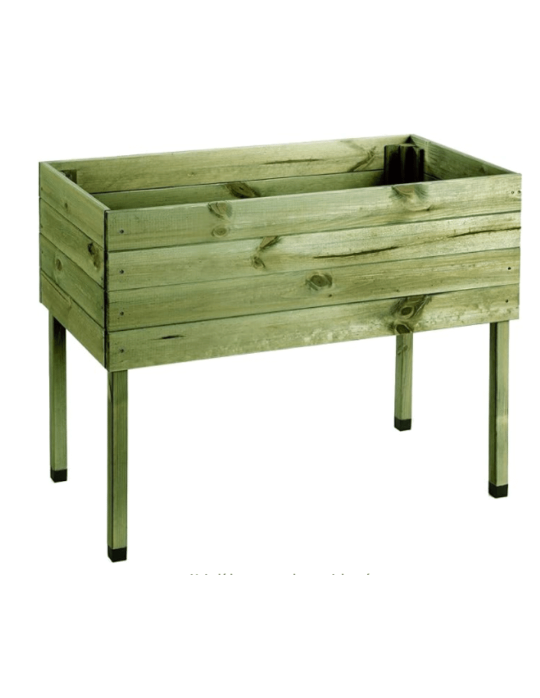 Duże donice ogrodowe- pergole - Donica na nogach donica ogrodowa drewniana donica balkonowa na zioła 100x50 - product b2b.wamar.biz 6