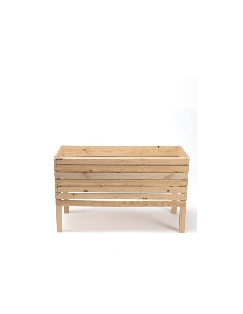 Miniszklarnie i Inspekty - Donica ogrodowa na nogach donice drewniane zielnik warzywniak 100x45 zioła - product b2b.wamar.biz 3