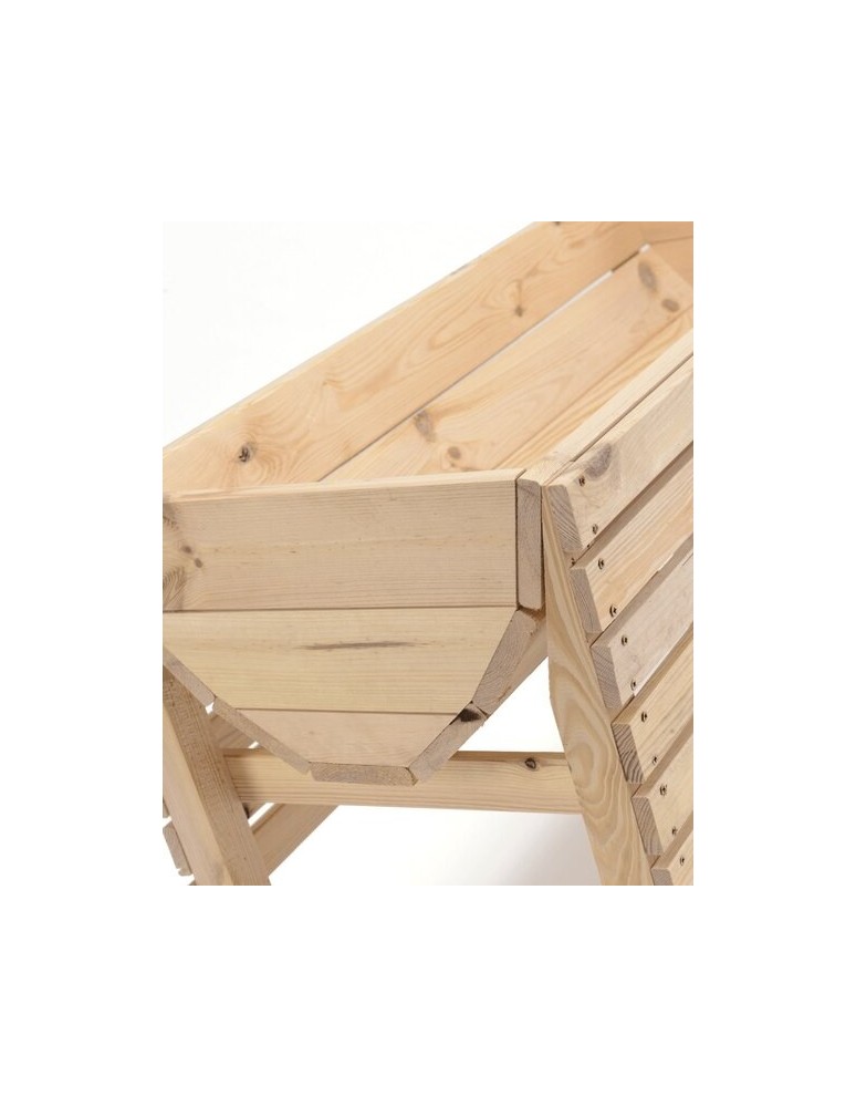 Miniszklarnie i Inspekty - Donica ogrodowa na nogach donice drewniane zielnik warzywniak 100x45 zioła - product b2b.wamar.biz 5