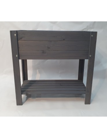 Miniszklarnie i Inspekty - Drewniana donica ogrodowa skrzynia na zioła ziołownik donica na warzywa EKO - product 3