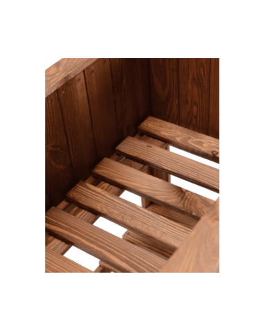 Miniszklarnie i Inspekty - Donica na nogach drewniana donica ogrodowa zielnik warzywniak 93x45 półka - produkt 4