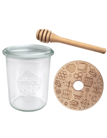 Słoik na miód WECK dozownik do miodu słoik do miodu z nabierakiem 160ml W4 - produkt 2