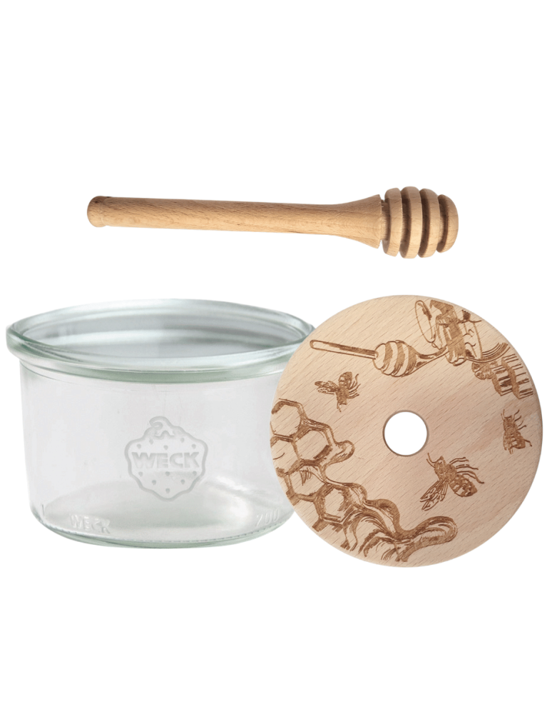 Słoiki weck - Słoik na miód WECK dozownik do miodu słoik do miodu z nabierakiem 200ml W2 - product b2b.wamar.biz 2