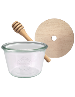 Słoik na miód WECK dozownik do miodu słoik do miodu z nabierakiem 370ml W5 - product 2