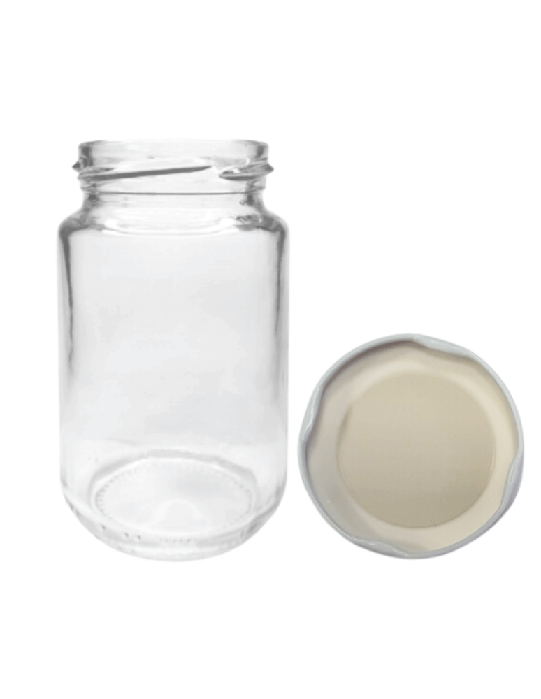 Słoiki - Słoik 190ml KOMPLET z POKRYWKĄ słoik dżemy konfitury przyprawy deserki 53mm - product b2b.wamar.biz 2