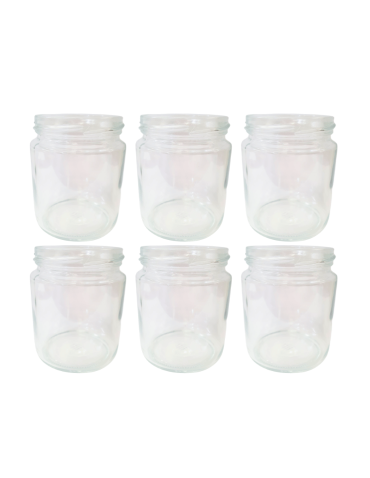 Słoiki 250ml słoiczki na dżem przyprawy deserki konfitury 6szt. 66mm PZH - product 2