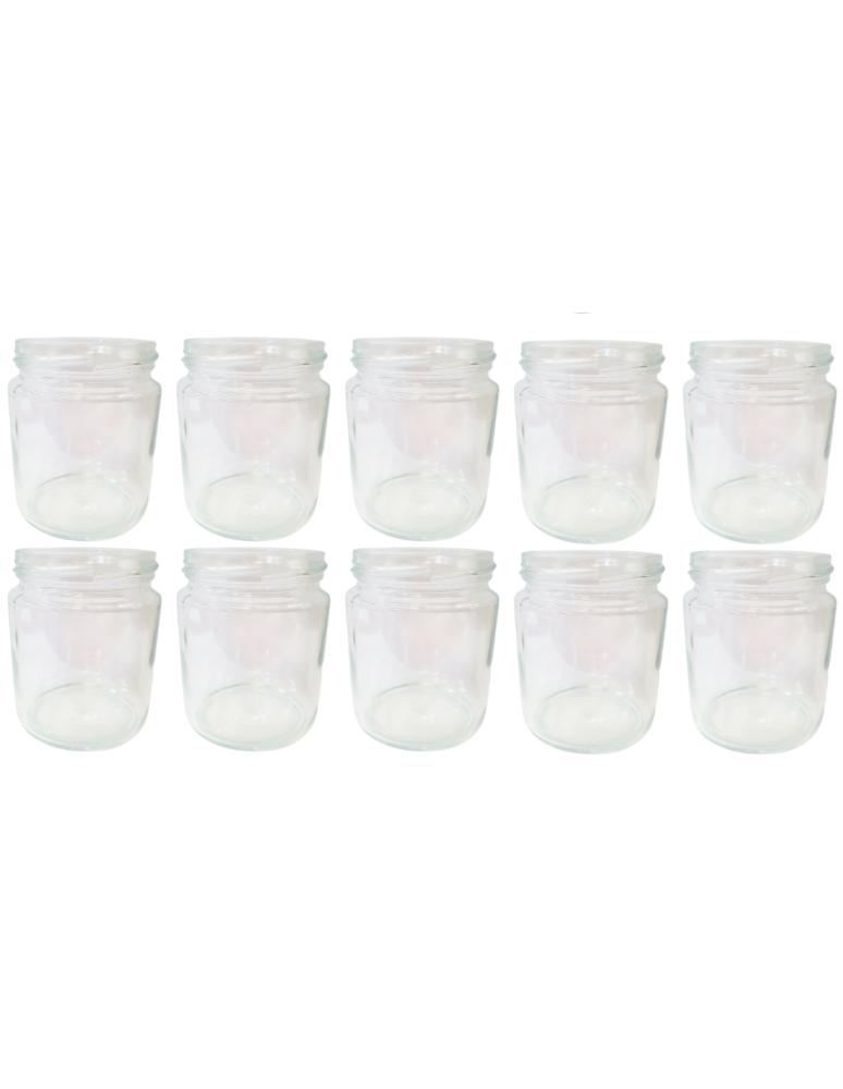 Słoiki - Słoiki 250ml słoiczki na dżem przyprawy deserki konfitury 10szt. 66mm PZH - product b2b.wamar.biz 2