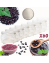 Słoiki 250ml słoiczki na dżem przyprawy deserki konfitury 60szt. 82mm PZH