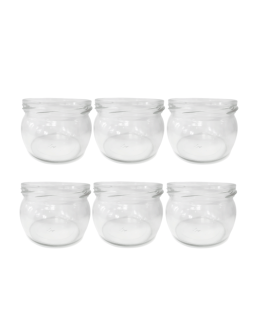 Słoiki 260ml słoiczki na dżem przyprawy deserki konfitury 6szt. 82mm PZH - product 2