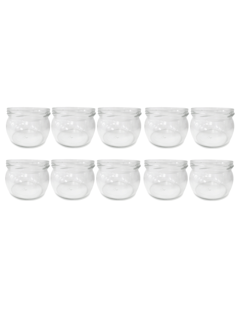 Słoiki - Słoiki 260ml słoiczki na dżem przyprawy deserki konfitury 10szt. 82mm PZH - product b2b.wamar.biz 2