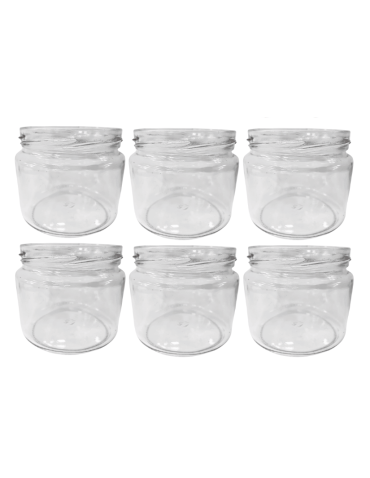 Słoiki 330ml słoiczki na dżem przyprawy grzybki konfitury 6szt. 82mm PZH - product 2