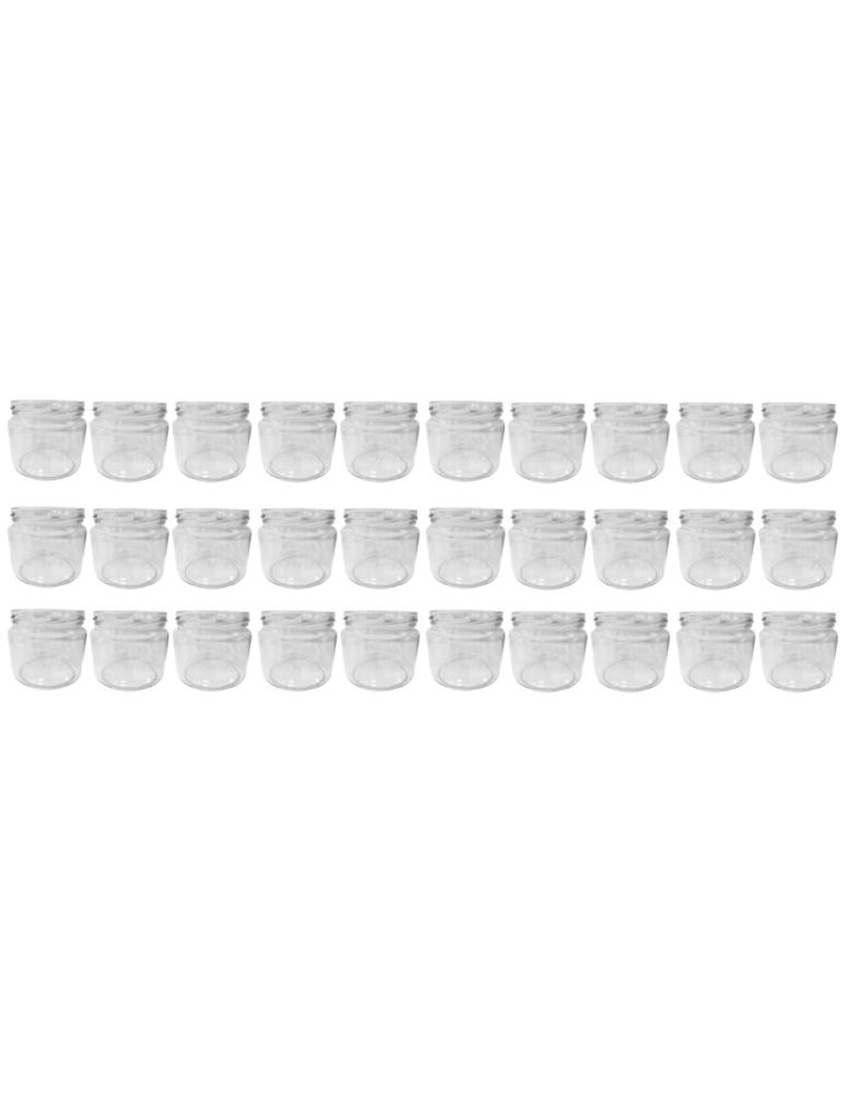 Słoiki - Słoiki 330ml słoiczki na dżem przyprawy grzybki konfitury 30szt. 82mm PZH - product b2b.wamar.biz 2