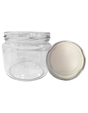 Słoik 330ml KOMPLET z POKRYWKĄ słoik dżemy konfitury przyprawy grzybki 82mm - product 2