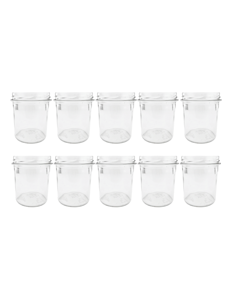 Słoiki - Słoiki 346ml słoiki na pasztet dżem kompot grzybki konfitury 10szt. 82mm - product b2b.wamar.biz 2