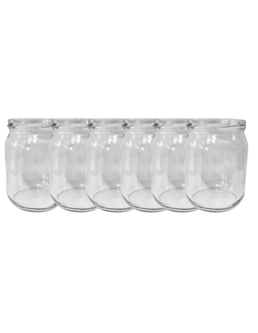 Słoiki 540ml słoiki na pasztet dżem kompot grzybki zaprawy 6szt. 82mmmm - product 2