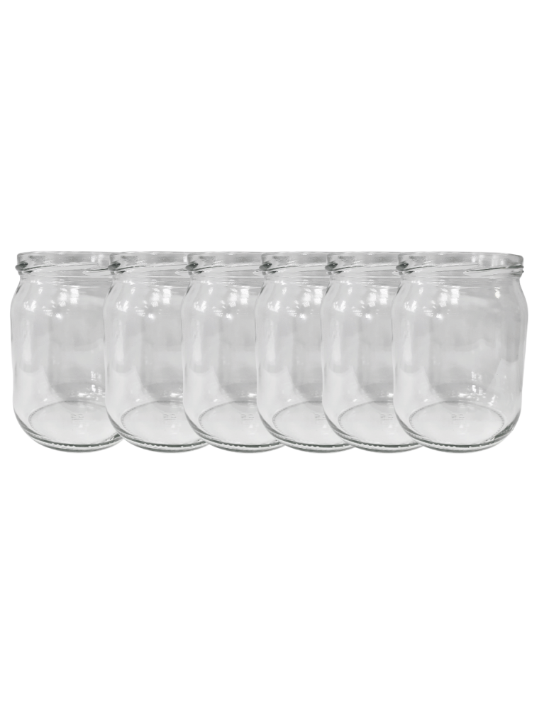 Słoiki - Słoiki 540ml słoiki na pasztet dżem kompot grzybki zaprawy 6szt. 82mmmm - product b2b.wamar.biz 2
