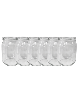 Słoiki 540ml słoiki na pasztet dżem kompot grzybki zaprawy 6szt. 82mmmm - product 2
