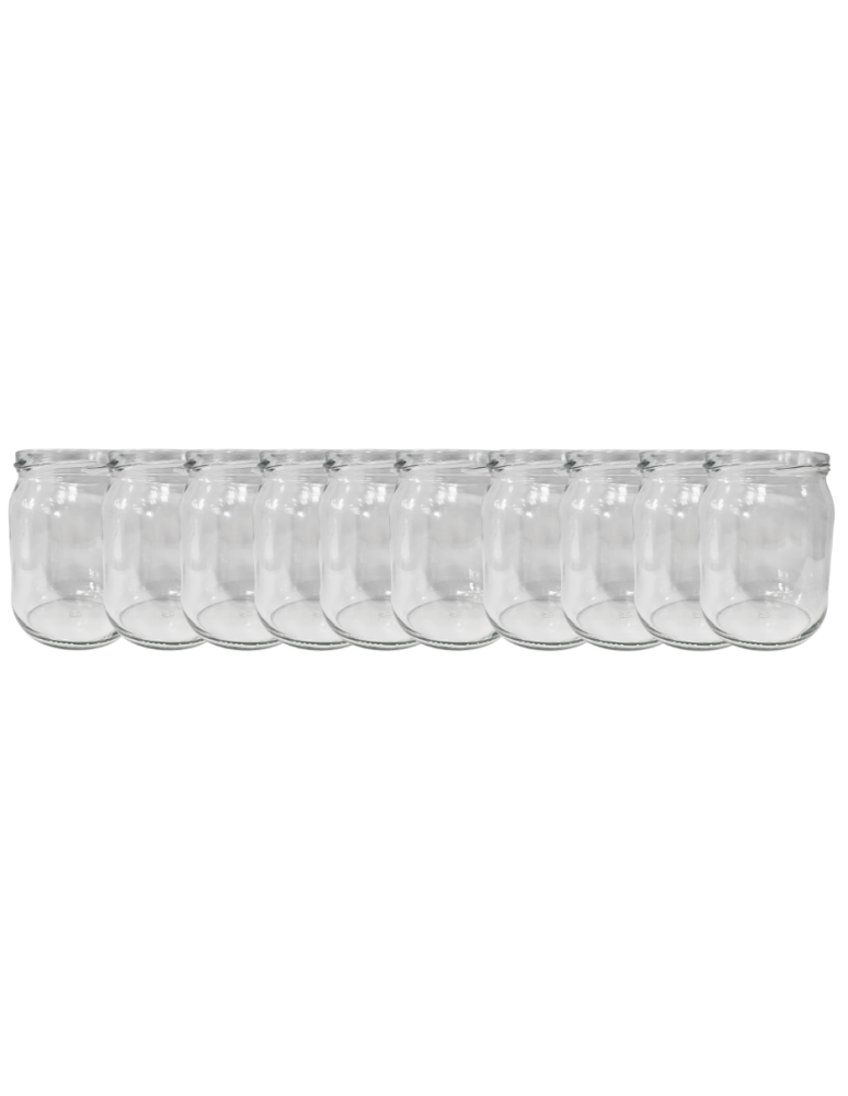 Słoiki - Słoiki 540ml słoiki na pasztet dżem kompot grzybki zaprawy 10szt. 82mm - product b2b.wamar.biz 2