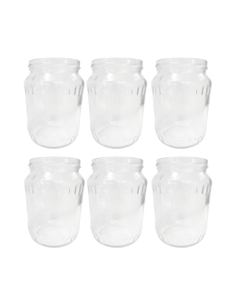 Słoiki 720ml 0,7l soki ogórki papryka kompot fasolka szparagi 6sztuk 82mm - product 2