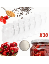 Słoiki 720ml 0,7l soki ogórki papryka fasolka papryka kompot 30sztuk 82mm