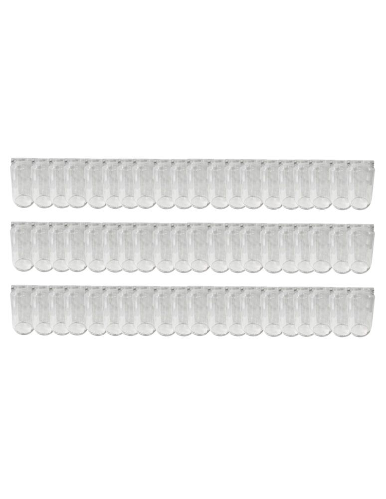 Słoiki - Słoiki 720ml słoiki na ogórki dżemy szparagi przeciery sałatki 60szt. 82mm - product b2b.wamar.biz 1