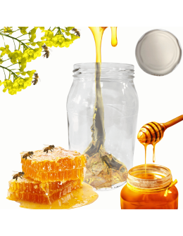 Słoik 900ml słoik na miód ogórki małosolne sałatki 1 sztuka 82mm 0,9L PZH