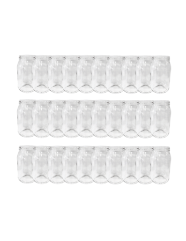 Słoiki 900ml słoiki na miód ogórki małosolne sałatki 30sztuk 82mm PZH 0,9L