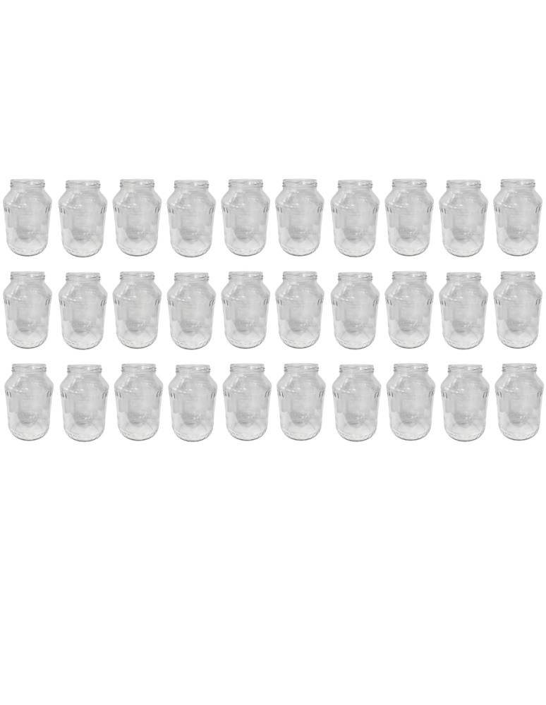 Słoiki - Słoiki 1500ml 1,5l na ogórki małosolne soki grzyby nalewki 30szt. 82mm PZH - product b2b.wamar.biz 2