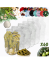 Słoiki 1500ml 1,5l ogórki małosolne soki grzyby nalewki 60kpl zakrętki 82mm